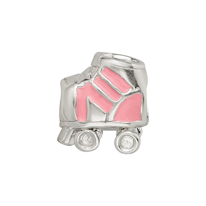 Sterling Silver Reflections Kids Enameled Rollerskate Bead