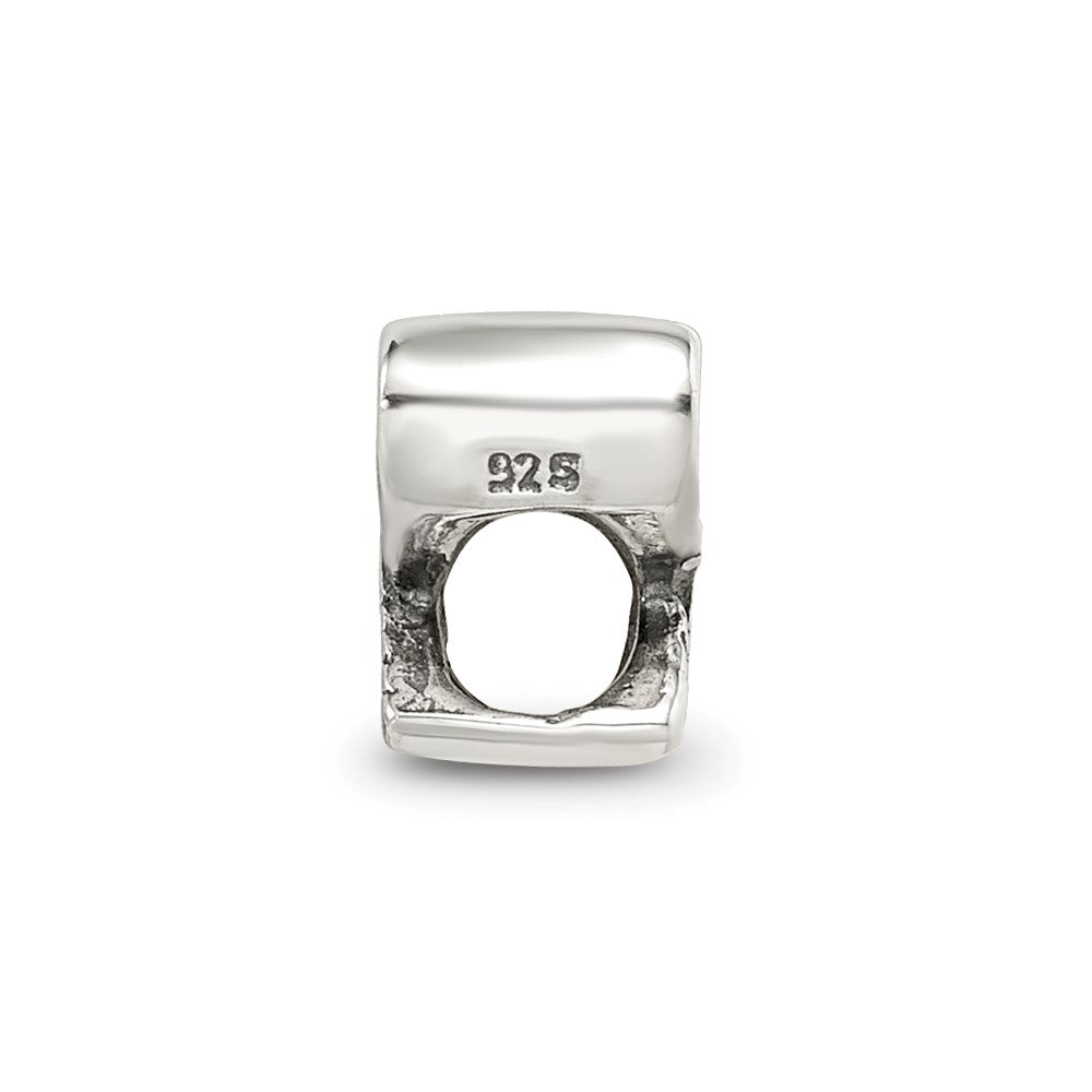 Sterling Silver Reflections Kids Tennis Racquets Bead