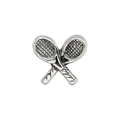 Sterling Silver Reflections Kids Tennis Racquets Bead