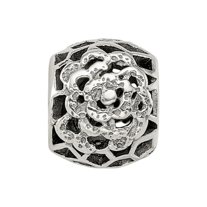Sterling Silver Reflections Flower Bali Bead