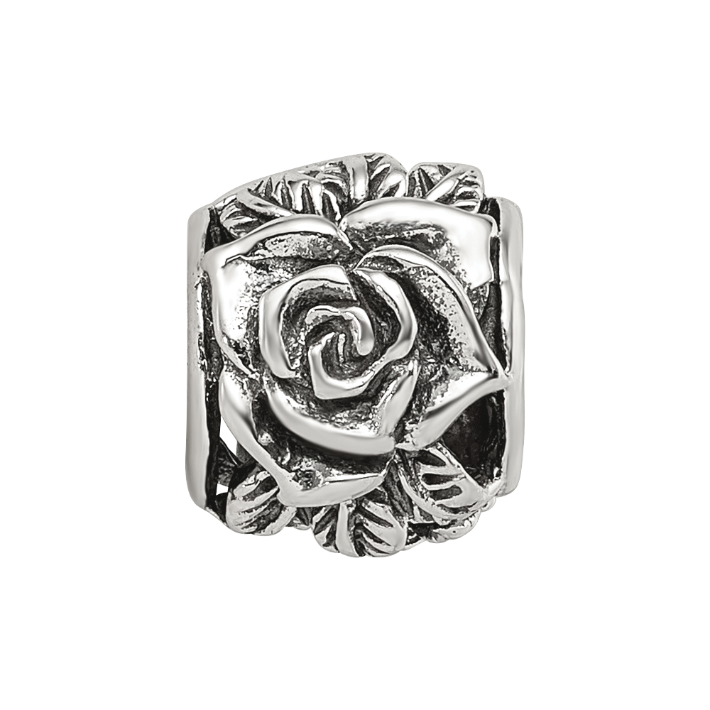 Sterling Silver Reflections Rose Bali Bead