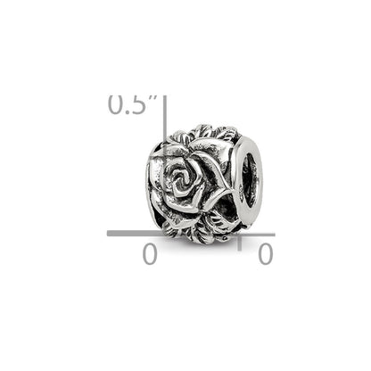 Sterling Silver Reflections Rose Bali Bead