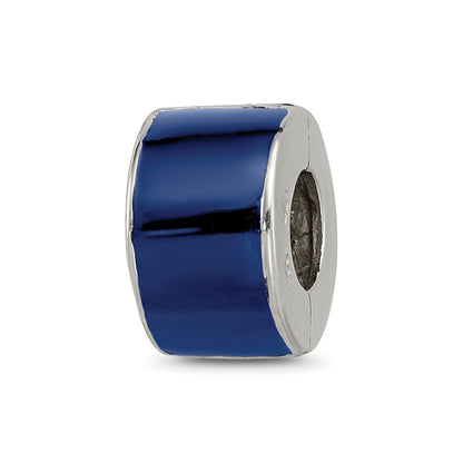 Sterling Silver Reflections Blue Preciosa Crystal Bead