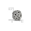 Sterling Silver Reflections Circles Bali Bead