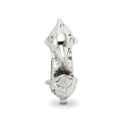 Sterling Silver Reflections 2 Dolphins Bead