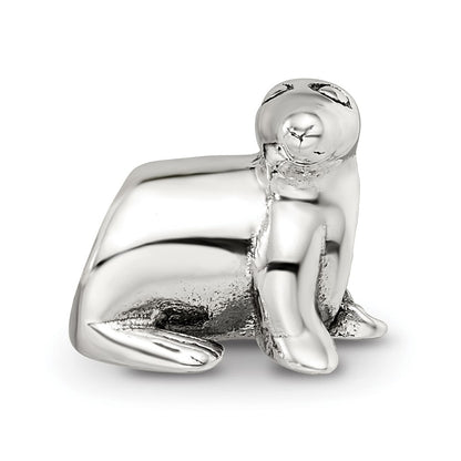 Sterling Silver Reflections Sea Lion Bead