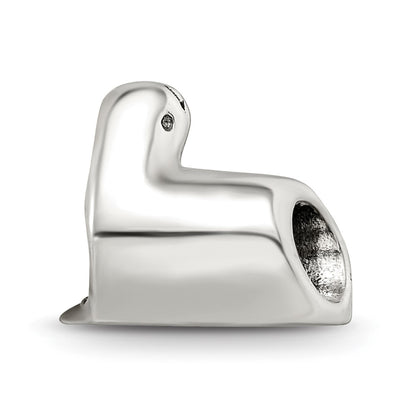Sterling Silver Reflections Sea Lion Bead