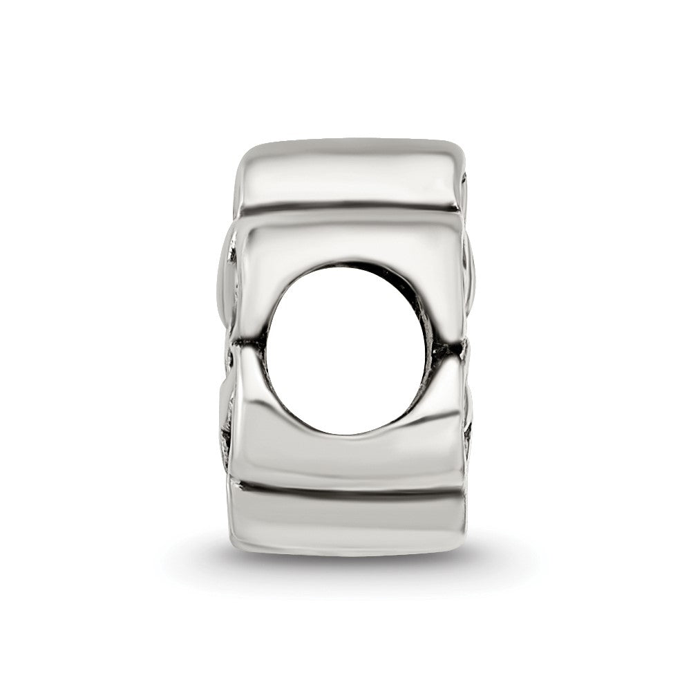Sterling Silver Reflections Four Leaf Heart Clover Bead