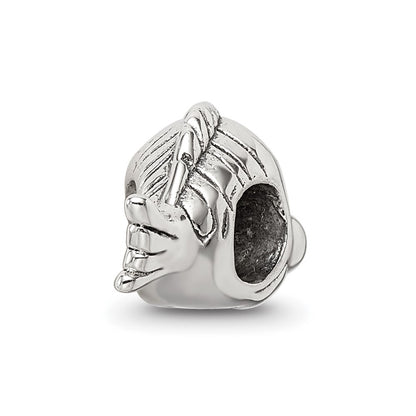 Sterling Silver Reflections Fish Bead