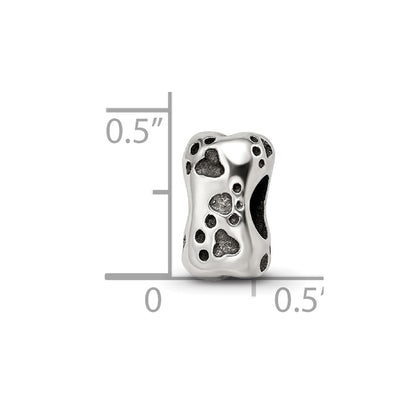 Sterling Silver Reflections Dog Bone Bead