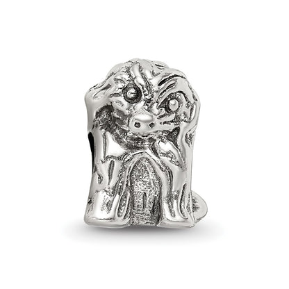 Sterling Silver Reflections Sitting Puppy Bead