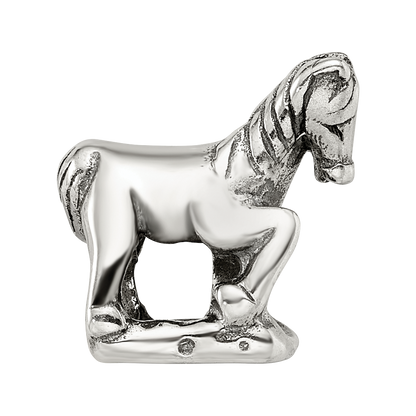 Sterling Silver Reflections Horse Bead
