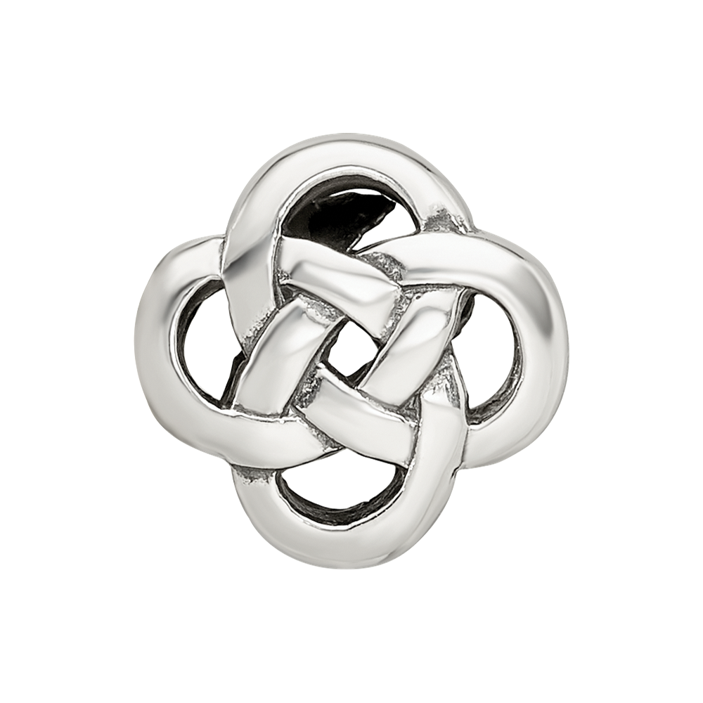 Sterling Silver Reflections Celtic Knot Bead