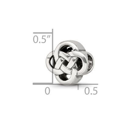Sterling Silver Reflections Celtic Knot Bead