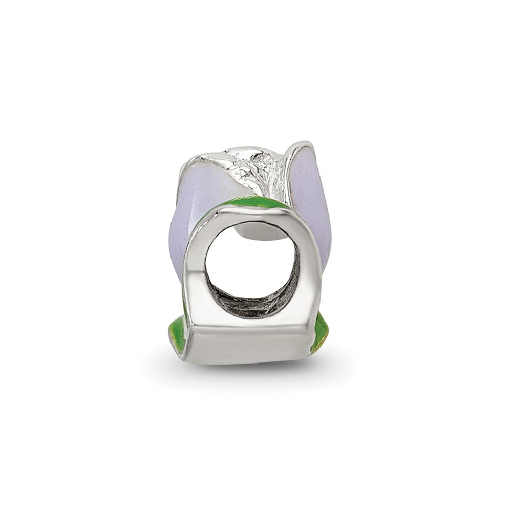 Sterling Silver Reflections Kids Enameled Tulip Bead