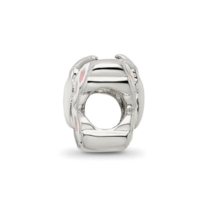 Sterling Silver Reflections Kids Enameled Butterfly Bead