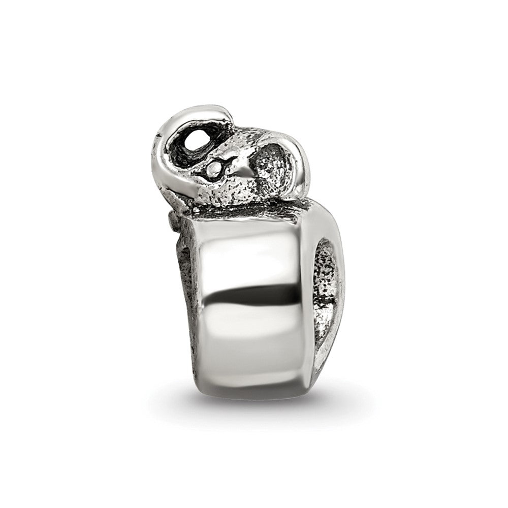 Sterling Silver Rhodium-plated Polished CZ Pair of 2 Cuff Earrings