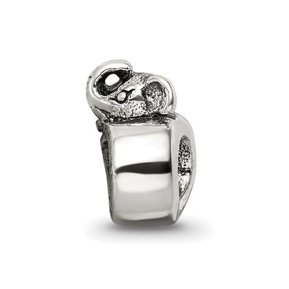 Sterling Silver Rhodium-plated Polished CZ Pair of 2 Cuff Earrings