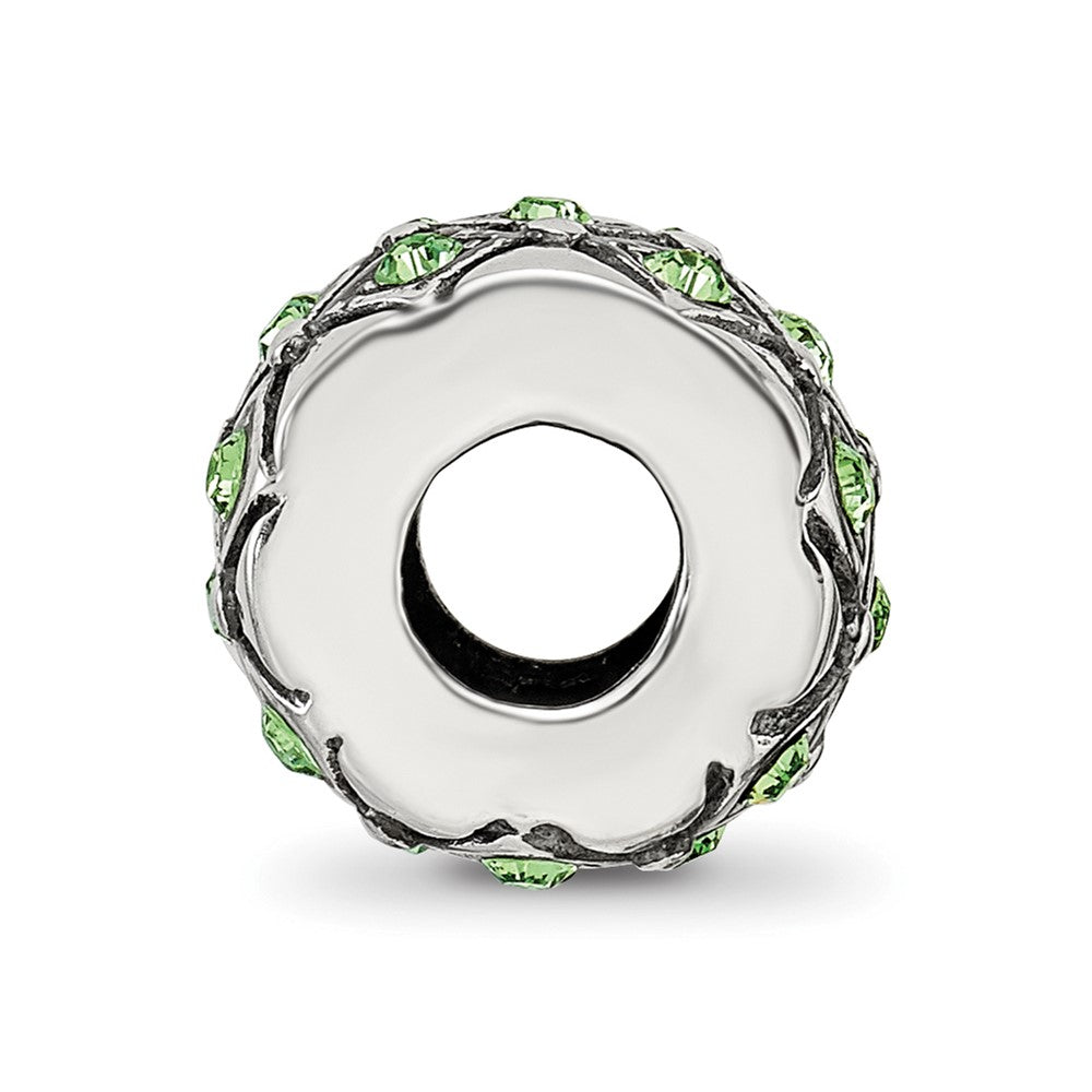 Sterling Silver Reflections August Preciosa Crystal Bead
