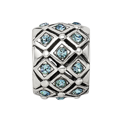 Sterling Silver Reflections December Preciosa Crystal Bead