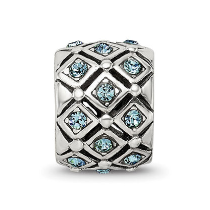 Sterling Silver Reflections December Preciosa Crystal Bead