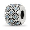 Sterling Silver Reflections December Preciosa Crystal Bead