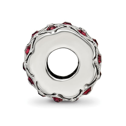 Sterling Silver Reflections January Preciosa Crystal Bead