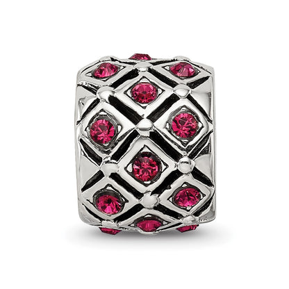 Sterling Silver Reflections July Preciosa Crystal Bead