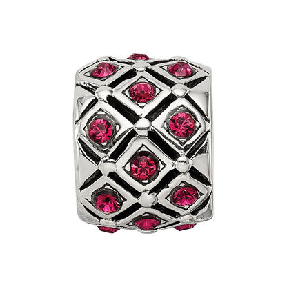 Sterling Silver Reflections July Preciosa Crystal Bead