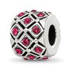 Sterling Silver Reflections July Preciosa Crystal Bead
