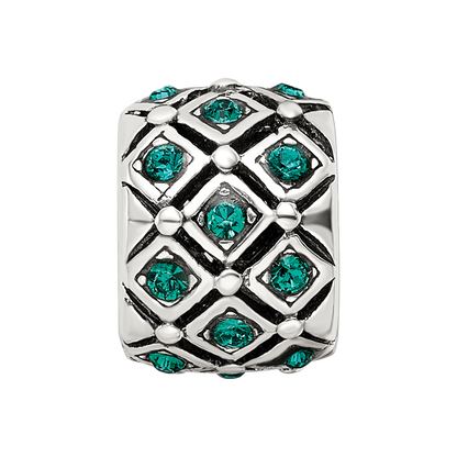 Sterling Silver Reflections May Preciosa Crystal Bead