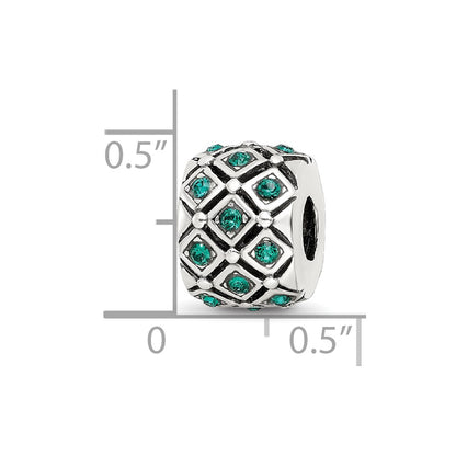 Sterling Silver Reflections May Preciosa Crystal Bead