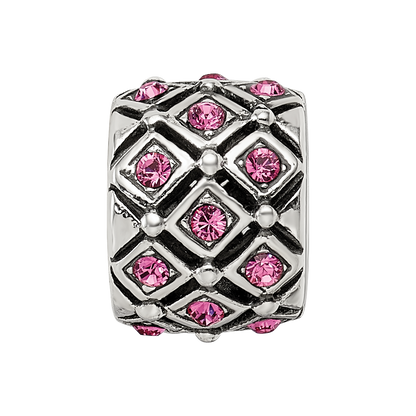 Sterling Silver Reflections October Preciosa Crystal Bead