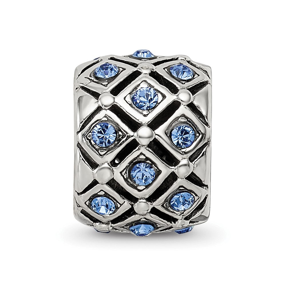 Sterling Silver Reflections September Preciosa Crystal Bead