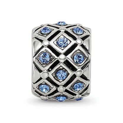 Sterling Silver Reflections September Preciosa Crystal Bead