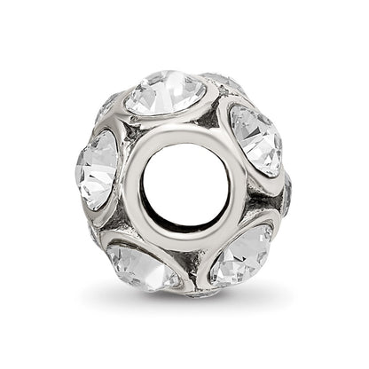 Sterling Silver Reflections April Preciosa Crystal Bead