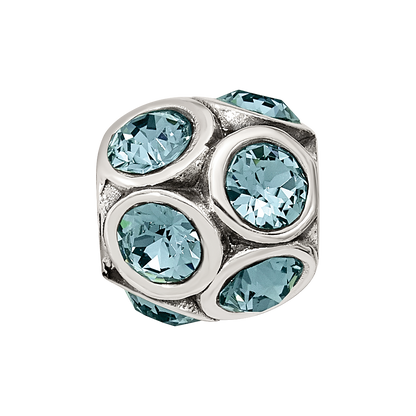 Sterling Silver Reflections December Preciosa Crystal Bead