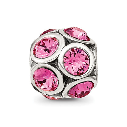 Sterling Silver Reflections October Preciosa Crystal Bead
