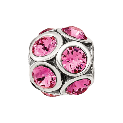 Sterling Silver Reflections October Preciosa Crystal Bead