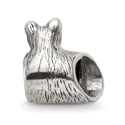 Sterling Silver Reflections Cat Bead