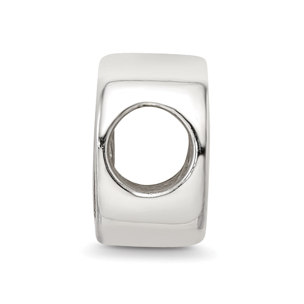 Sterling Silver Reflections Gold-plated Heart Bead