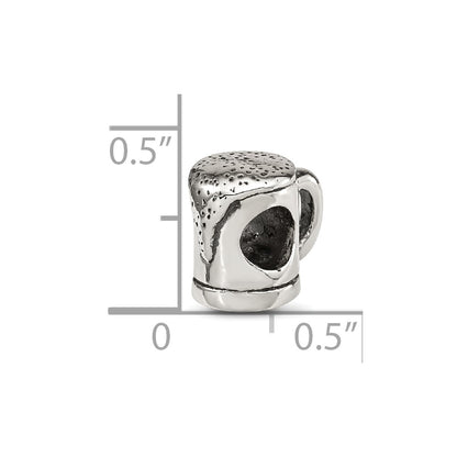 Sterling Silver Reflections Beer Mug Bead