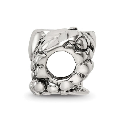 Sterling Silver Reflections Grapes & Glasses Bead