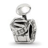 Sterling Silver Reflections Drum Set Bead