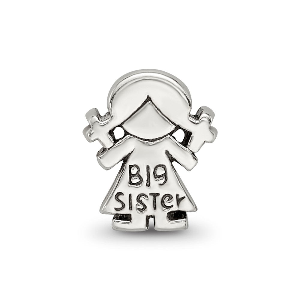 Sterling Silver Reflections Kids Big Sister Bead