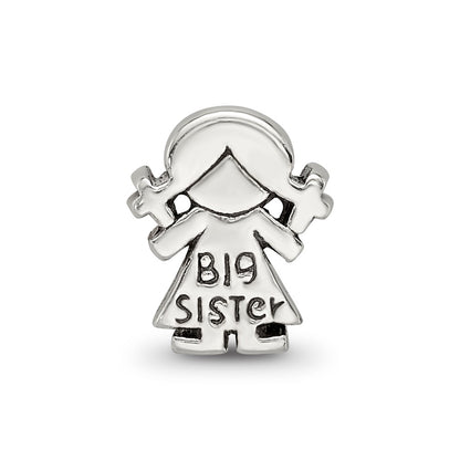 Sterling Silver Reflections Kids Big Sister Bead