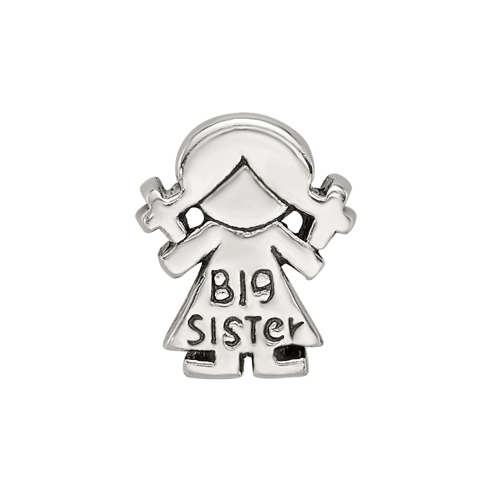 Sterling Silver Reflections Kids Big Sister Bead