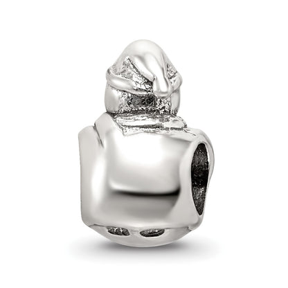 Sterling Silver Reflections Snowman Bead