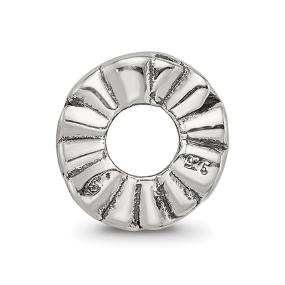 Sterling Silver Reflections Hearts Bead