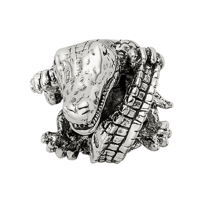 Sterling Silver Reflections Alligator Bead